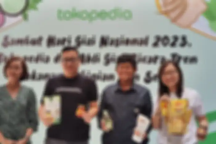 Tokopedia sambut Hari Gizi Nasional 2023, Selasa (24/1).