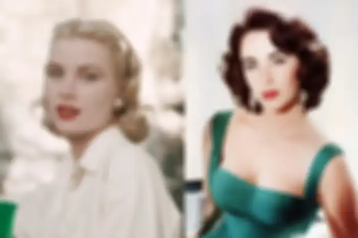 Grace Kelly dan Elizabeth Taylor