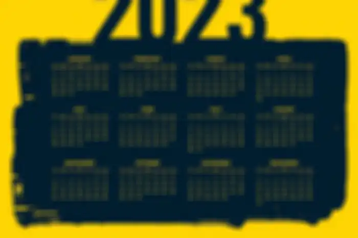 Ilustrasi - Kalender 2023
