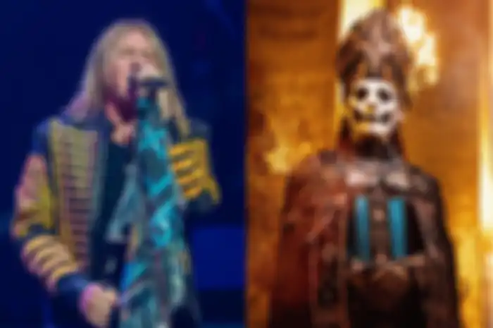 Joe Elliot from Def Lappard, and Ghost 'Impera'.
