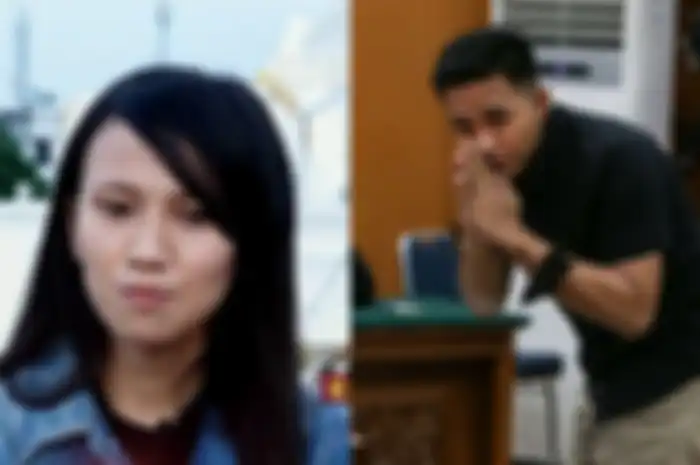ekspresi Ling Ling saat menanggapi pernyataan Bharada E di sidang pleidoi jadi sorotan netizen