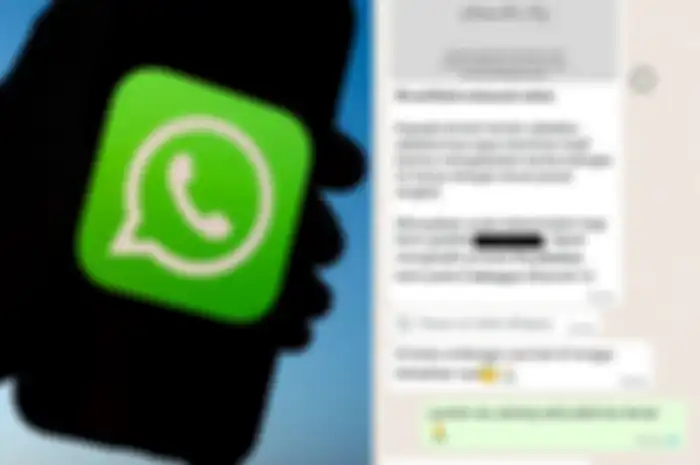 Ilustrasi penipuan online bermodus link undangan nikah di WA