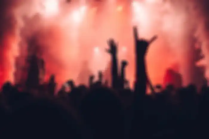 Ilustrasi konser musik.