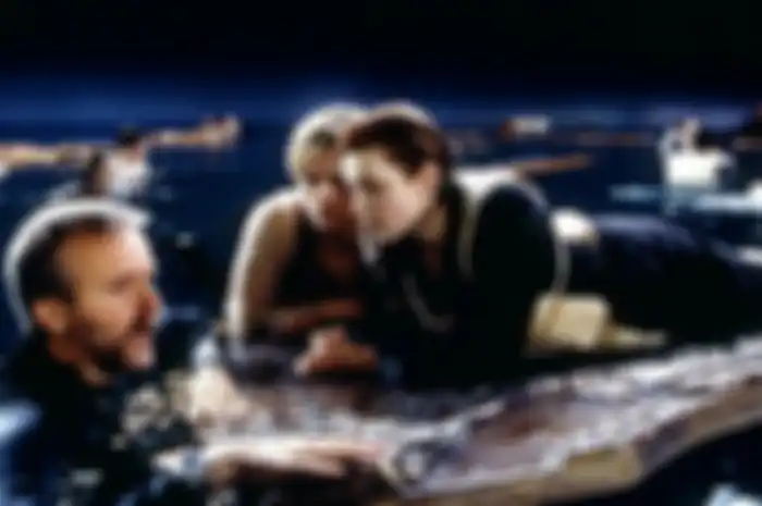Jack dann Rose saat syuting film 'Titanic'