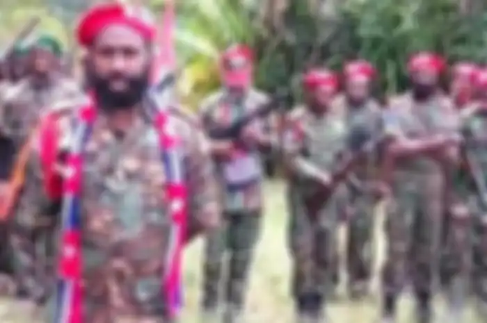 Ilustrasi KKB Papua pimpinan Lamek Taplo