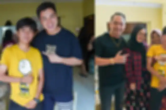 Pertemuan Baim Wong dengan Tiko dan Ibu Eny.
