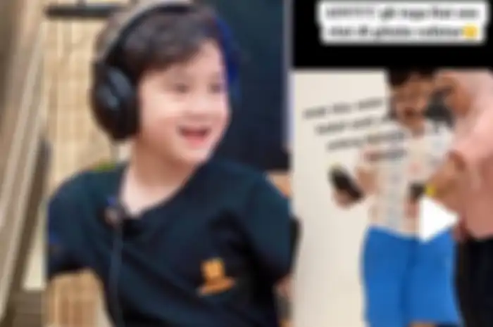 Sikap Rafathar kala lempar sepatu dari tangan pengasuh Rayyanza disorot