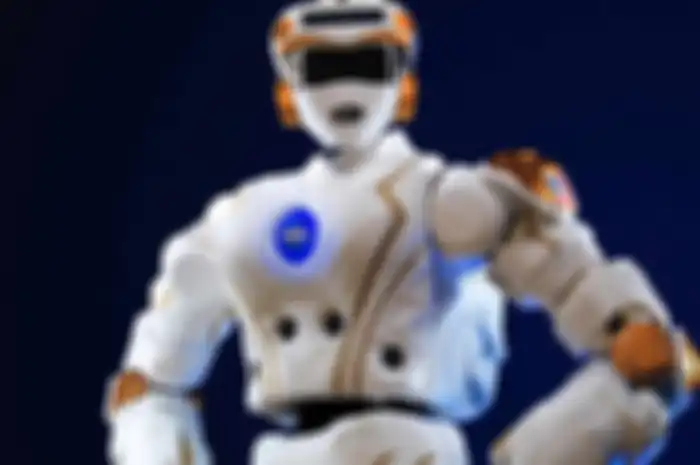 Ilustrasi robot Humanoid besutan NASA.