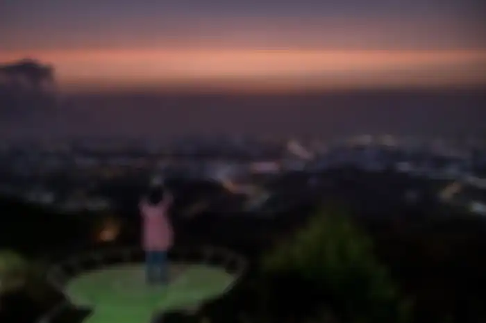 Tempat wisata malam di Bantul Yogyakarta. Ini cara mendapatkan spot foto estetik.