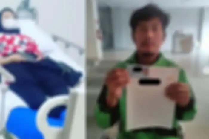 Salah berikan orderan makanan, pelayan resto ini dihajar ojol.