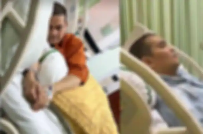 Beredar foto Indra Bekti kembali terbaring di rumah sakit, ada apa?
