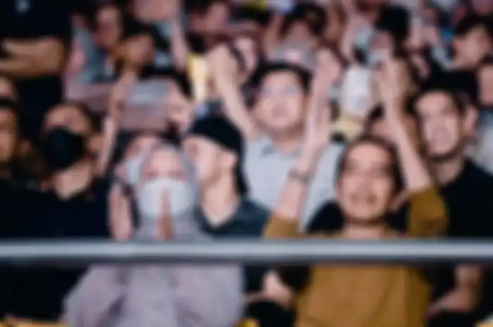 Presiden Jokowi nonton langsung konser Dewa 19 di Medan 