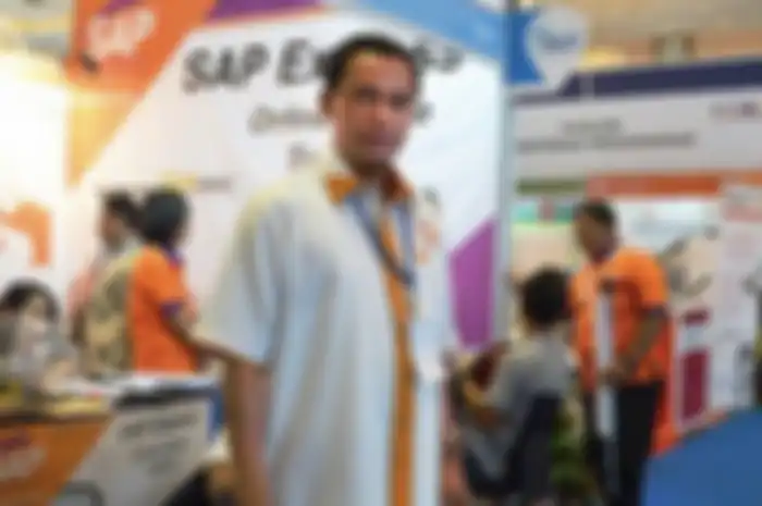 Potret pemilik SAP Express Budiyanto Darmastono. Kurir paketnya meninggal dunia mendadak saat bertugas.