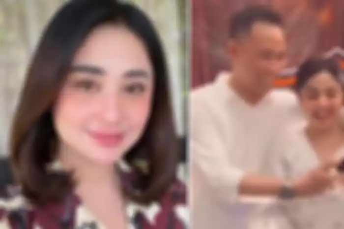 Kolase foto Rully pria yang melamar Dewi Perssik