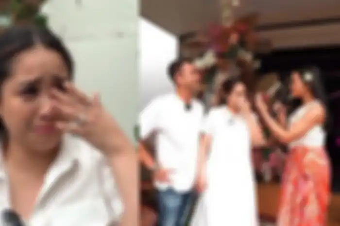 Tagis Nagita Slavina tak bisa dibendung saat diberi kejutan ini oleh Raffi Ahmad