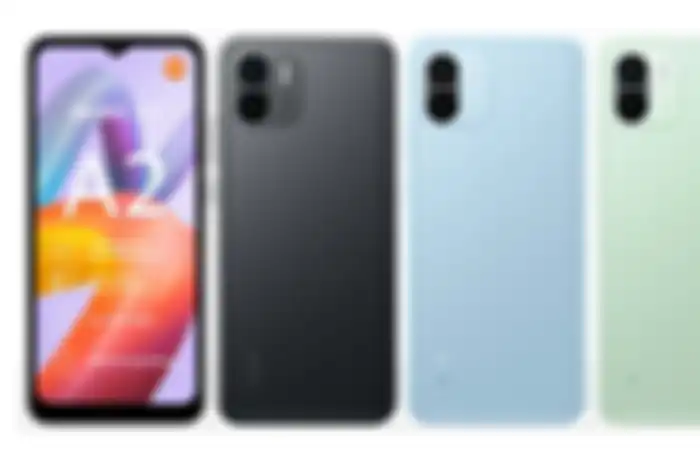 Render desain dan varian warna Redmi A2. 