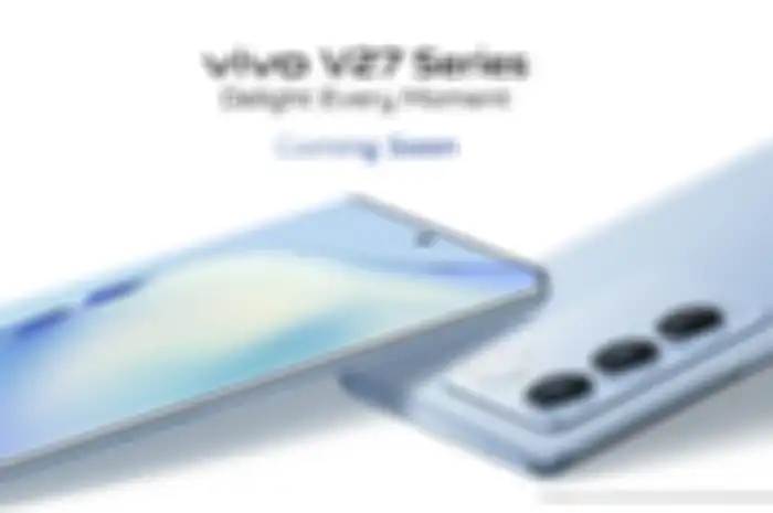Poster peluncuran Vivo V27 series di situs resmi Vivo.