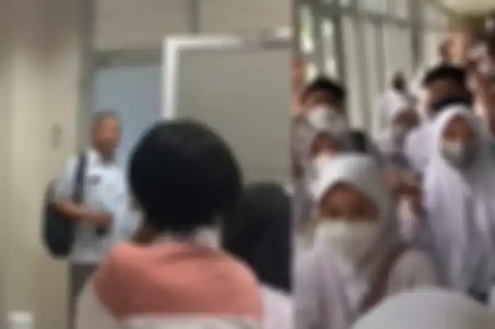 Dosen syok para mahasiswanya sekelas pakai baju SMA