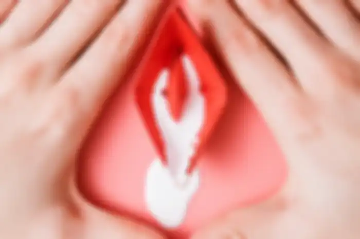 Ilustrasi keputihan pada vagina