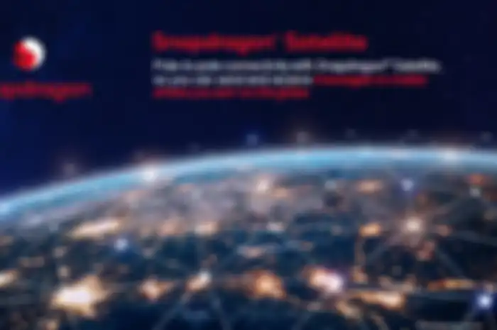 Ilustrasi fitur konektivitas satelit besutan Qualcomm dan vendor HP global.