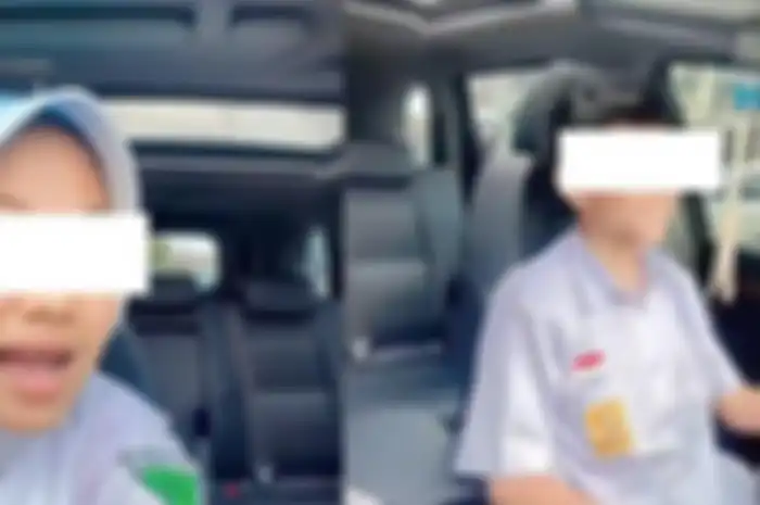 Viral anak SMP menyetir mobil bawa teman perempuan langsung diserbu warganet, dikaitkan dengan anak pejabat