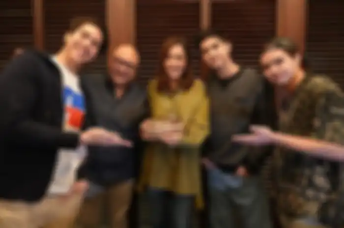 Irwan Mussry dan Maia Estianty bersama Al El Dul