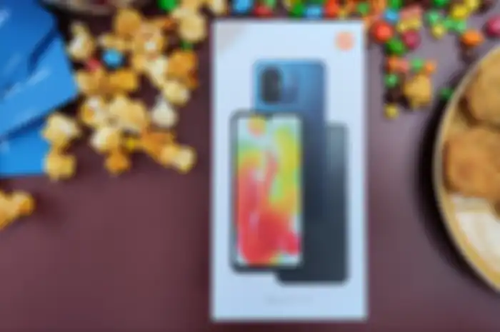 Unboxing Redmi 12C di Indonesia.