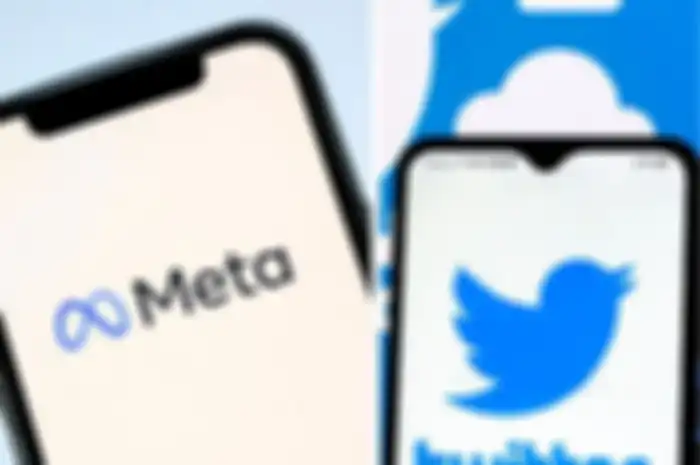 Ilustrasi Meta mengembangkan platform sosial media pesaing Twitter.