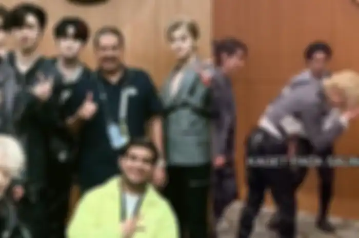 Momen kocak member NCT Dream bertemu Pak Muh, tak segan lakukan ini