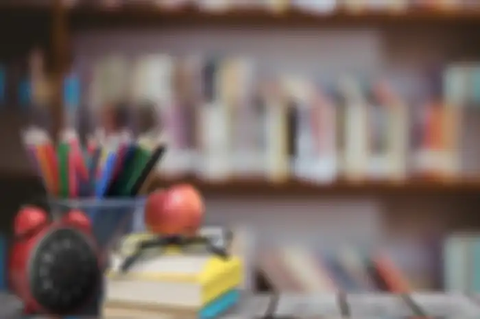 Ilustrasi perpustakaan