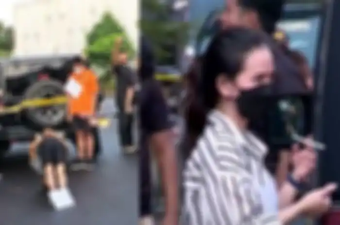 Berbanding terbalik, bukannya takut, AGH justru membakar rokok di samping David