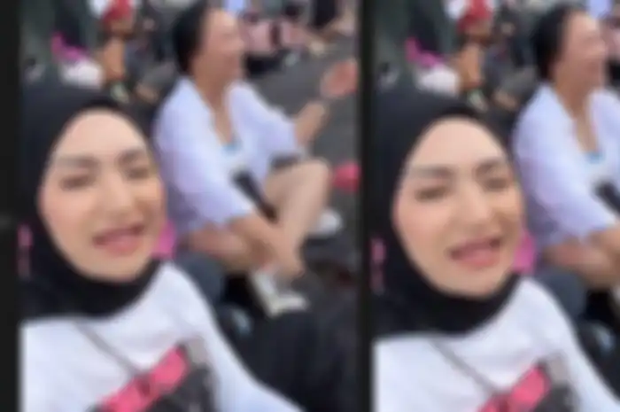 Nathalie Holscher ngemper di GBK tak dapat tiket VIP konser BLACKPINK