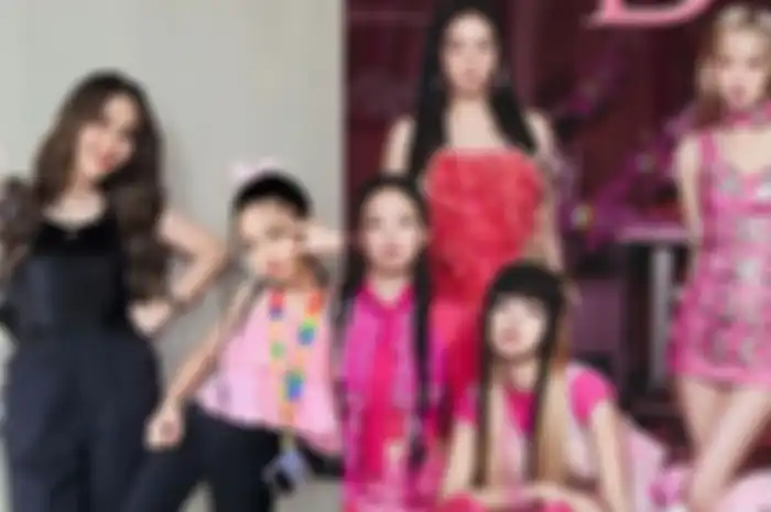Kolase foto Ayu Ting Ting-Bilqis/ BLACKPINK