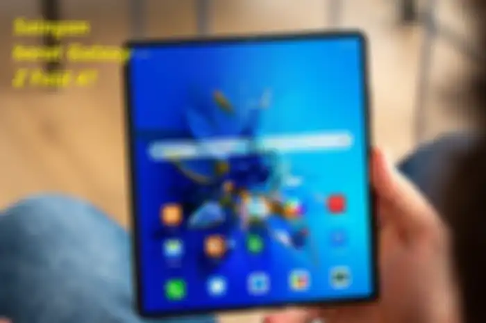 Ilustrasi Huawei Mate X3 yang dikabarkan akan hadir dengan layar yang lebar dan Komunikasi Satelit.