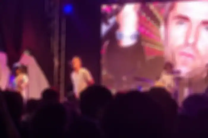 Penampilan Aldi Taher di Festival Rakyart di Kemayoran, Jakarta, Minggu (19/3/2023).