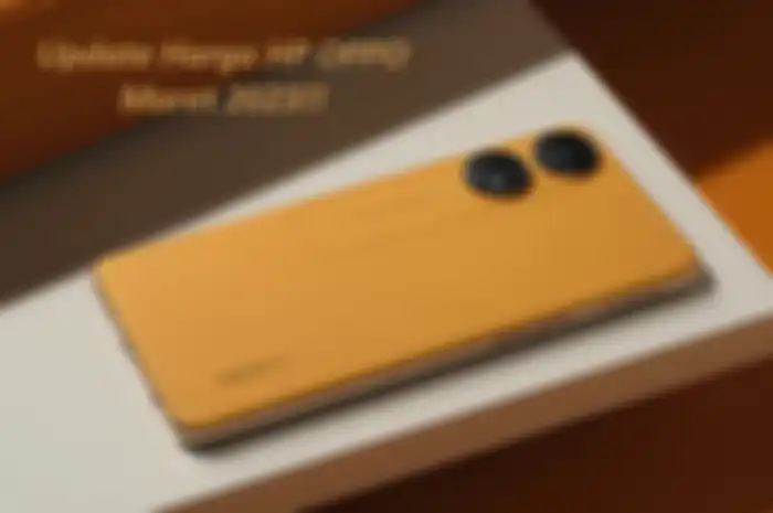 Ilustrasi update harga hp dan IoT OPPO di bulan Maret 2023. 