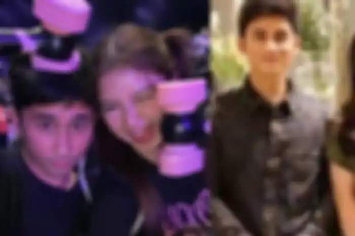 Alshad Ahmad dan Tiara Andini (kiri), Alshad Ahmad dan Nissa Asyifa (kanan) 