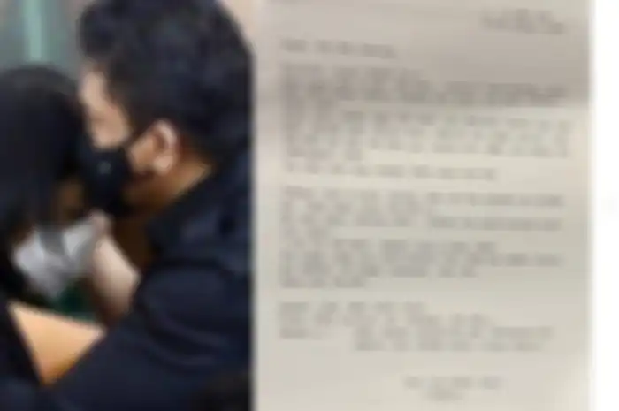 Sepucuk surat Putri Candrawathi untuk sang putra yang ulang tahun ke-2 tahun