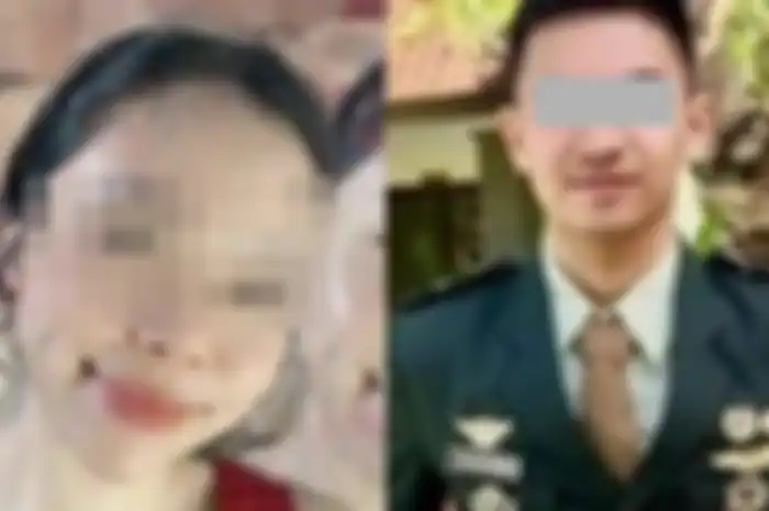 Sosok AP (kiri), istri dari dokter gigi berinisial MHA berpangkat Lettu CKM TNI Angkatan Darat yang berdinas di Satuan Kesdam/Udayana.