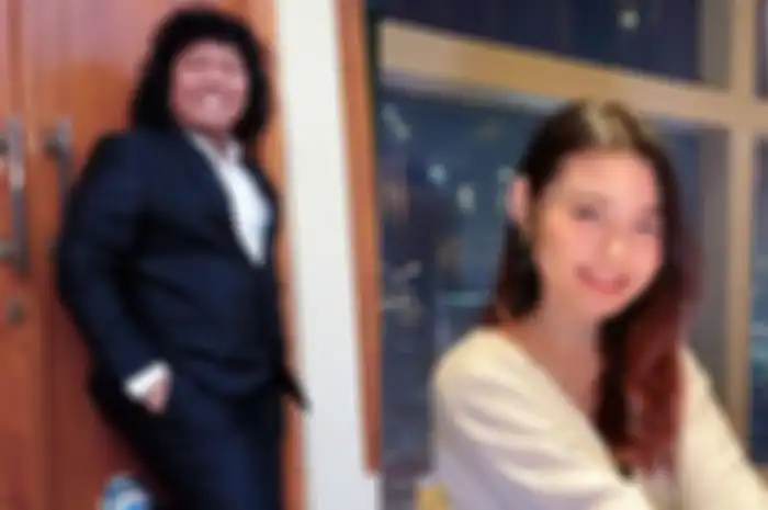 Marshel Widianto dan Cesen eks JKT48