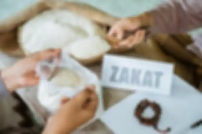 Ilustrasi zakat fitrah