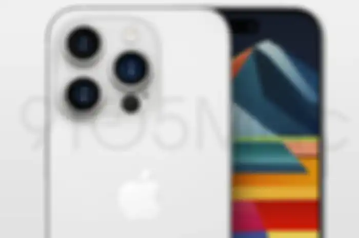 Gambar render iPhone 15 Pro.