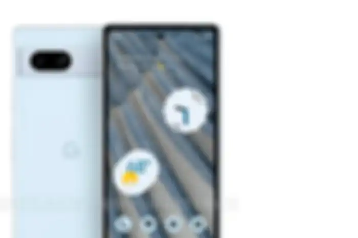 Gambar render Google Pixel 7a.