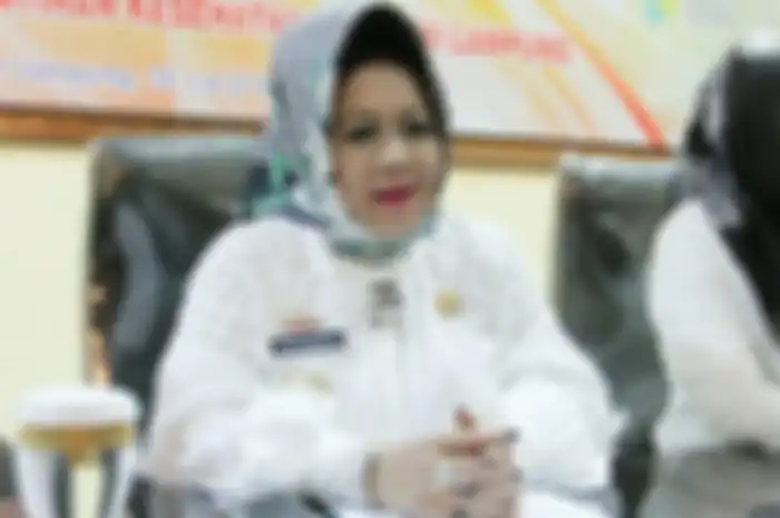 Kadinkes Lampung Reihana saat jumpa pers di Kantor Bapelkes Provinsi Lampung, Hajimena, Rabu (18/3/2020).