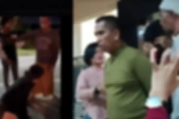 Beredar video AKBP Achiruddin Hasibuan yang biarkan anaknya lakukan penganiayaan di depan matanya.