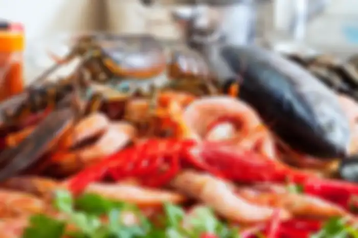 Ilustrasi seafood