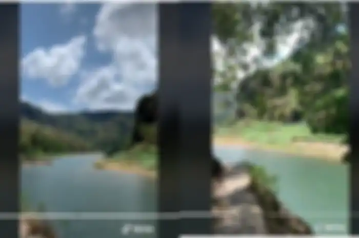 jalan ekstrem dengan pemandangan indah viral di tiktok