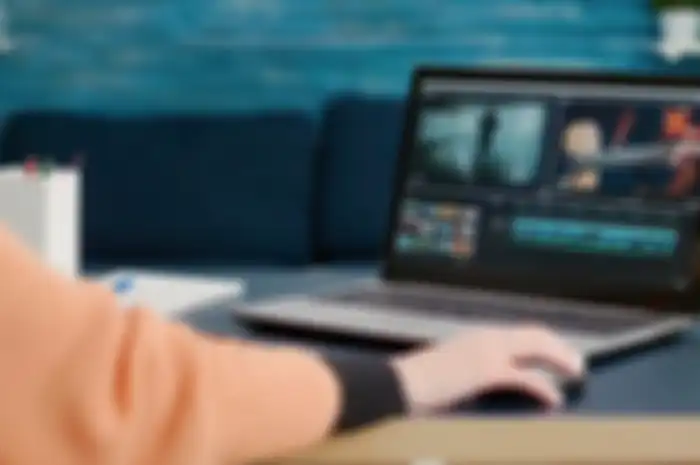 Ilustrasi meng-edit video