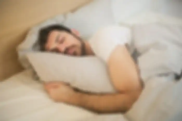 Ilustrasi tidur. 