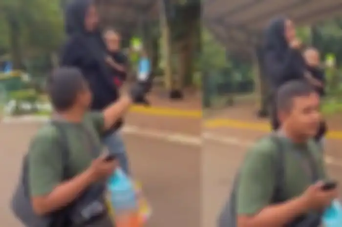 Pasangan suami istri tetap romantis meski salah satunya mengalami kekurangan fisik.